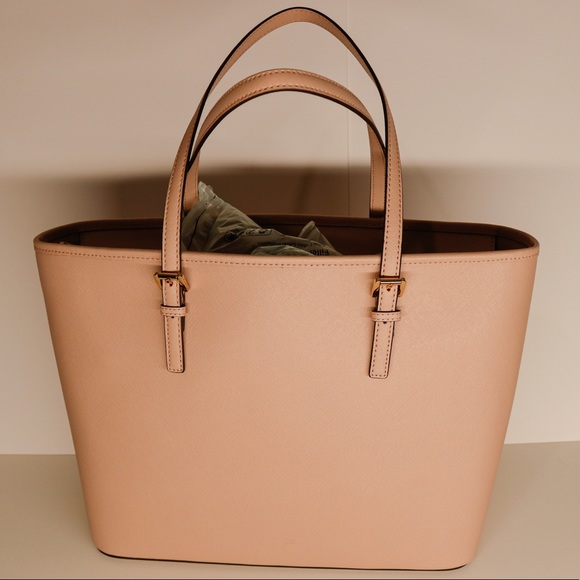 NWT Michael Kors Jet Set Top Zipper Handbag - Picture 2 of 7